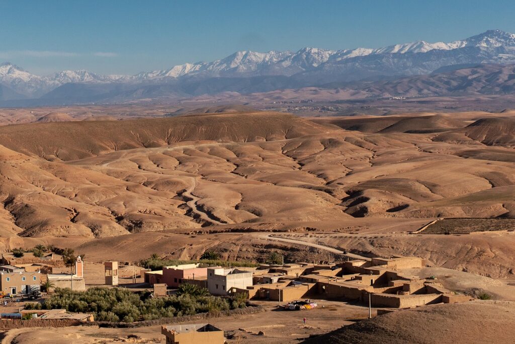 Agafay Desert - Montgolfière in Marrakech